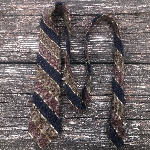 Rooster Rich's Store for Men Wool Necktie Tie - Picture 6 of 7